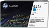 HP 654A CF331A Cyan Toner Cartridge