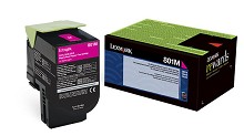 Lexmark 801M 80C10M0 Magenta Return Program Toner 