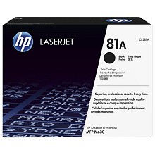 Original HP 81A CF281A Black Toner Cartridge 
