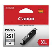 Canon CLI-251XL High Capacity Gray Ink Cartridge 